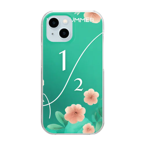 HALF SUMMER 002 Clear Smartphone Case