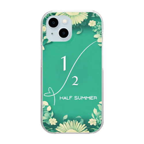 HALF SUMMER 006 Clear Smartphone Case