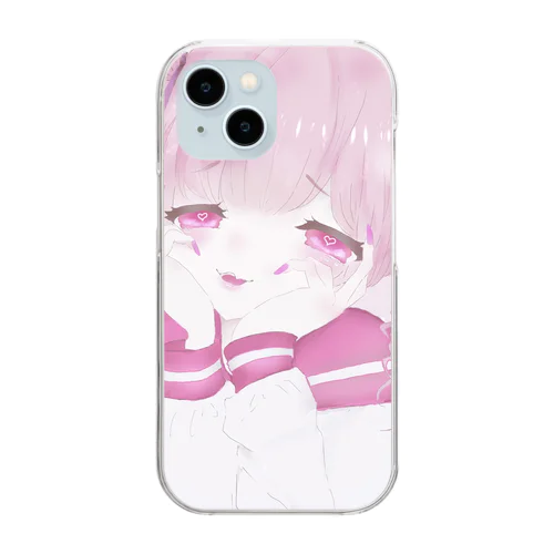 一目惚れ❤︎ Clear Smartphone Case