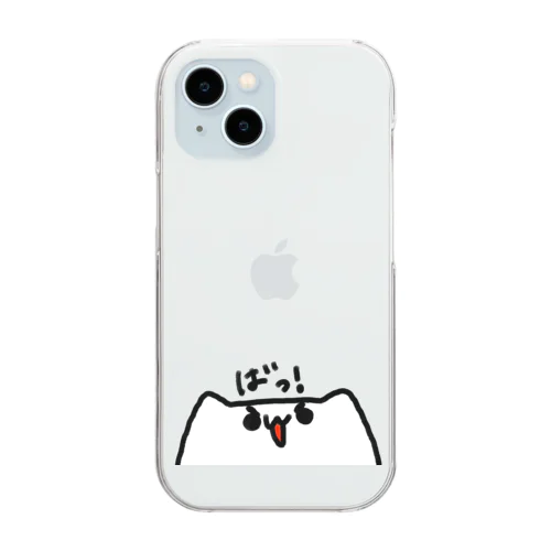 【さしより、ねこ】 Clear Smartphone Case