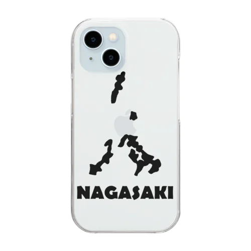 ４７都道府県グッズ(長崎県) Clear Smartphone Case