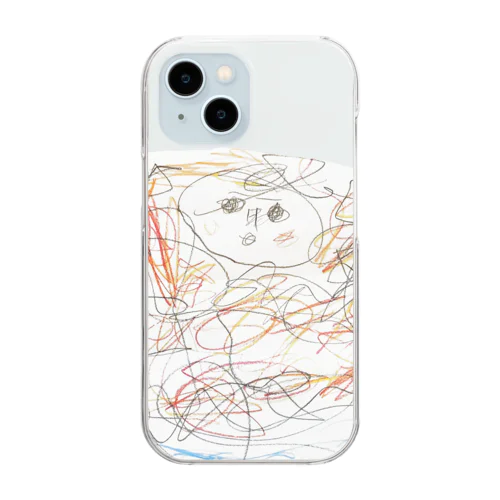 ねぷた絵 Clear Smartphone Case