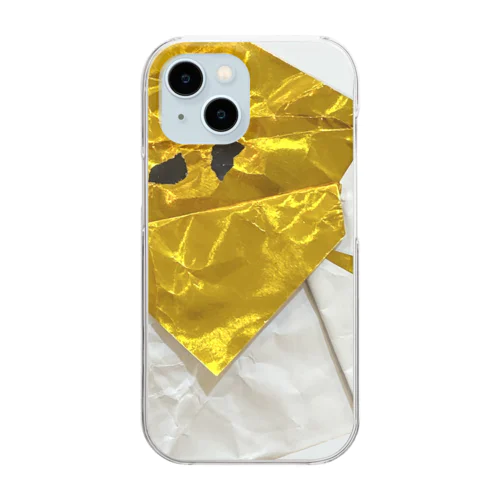 折り紙のペンギン Clear Smartphone Case