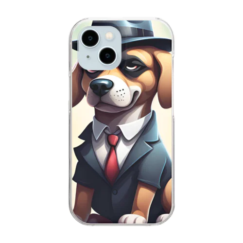 犬マフィア！ Clear Smartphone Case