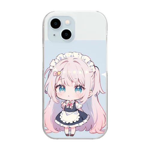 メイド娘コレクション Clear Smartphone Case