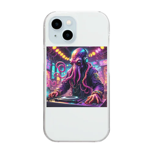 DJタコ Clear Smartphone Case