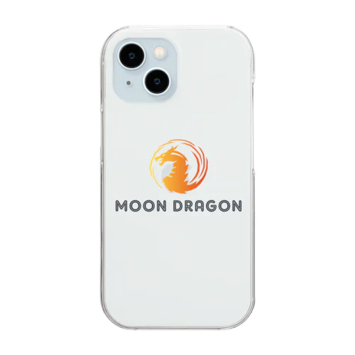 MOON DRAGON クリアスマホケース