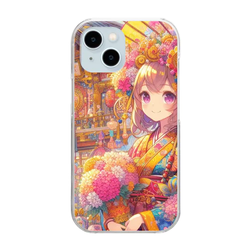 花 Clear Smartphone Case