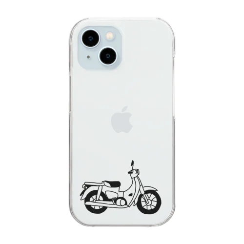 スーパーカブ Clear Smartphone Case