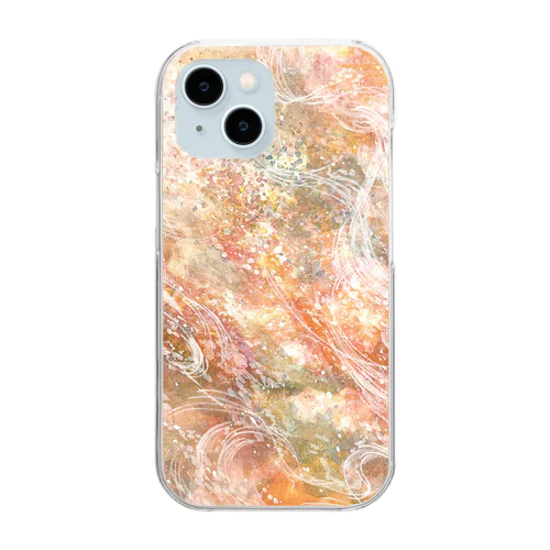 草木萠動（そうもくめばえいずる） Clear Smartphone Case