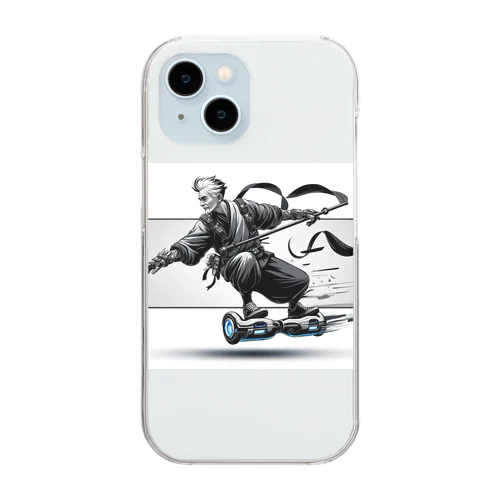 ニンジャ・ド・オジー Clear Smartphone Case