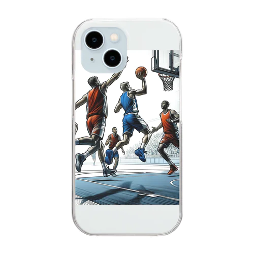 バスケットボール Clear Smartphone Case