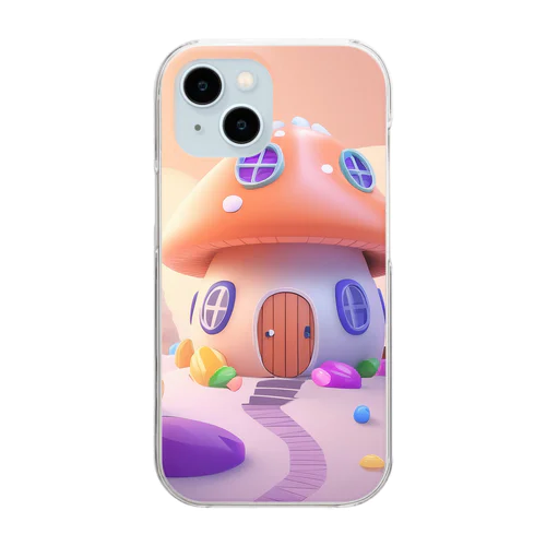 キャンディランド Clear Smartphone Case