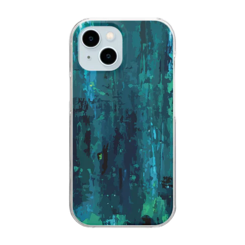 Winter Forest Clear Smartphone Case