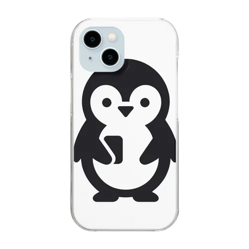 スマホペンギン Clear Smartphone Case