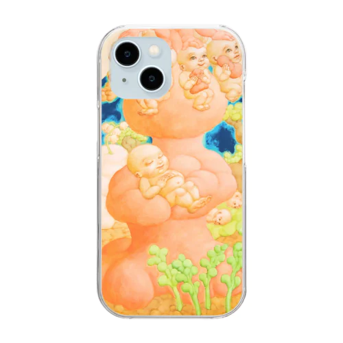 満ちみちた日に Clear Smartphone Case