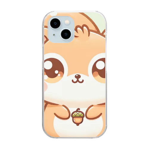 ゆるキャラリス Clear Smartphone Case