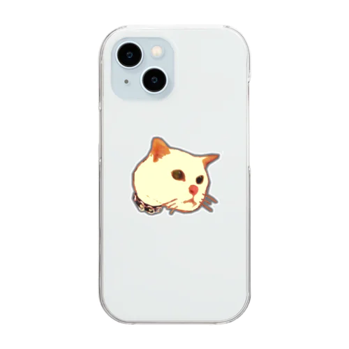 パンクキャット Clear Smartphone Case