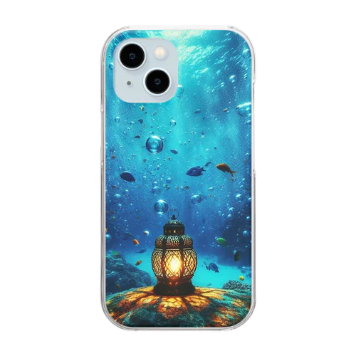 海中ランタン Clear Smartphone Case