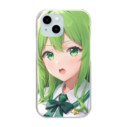 Adil プロマイド風 Clear Smartphone Case