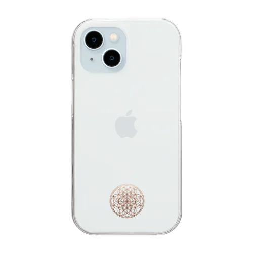 Flower of life byQZD Clear Smartphone Case