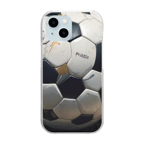 サッカーボール Clear Smartphone Case