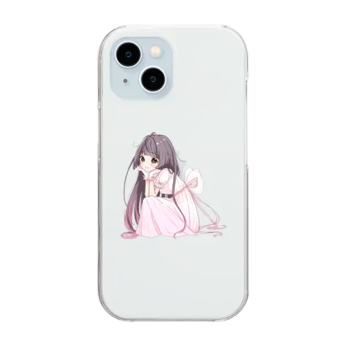 等身ニジ Clear Smartphone Case