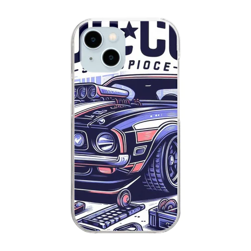 イカしてる🚗 Clear Smartphone Case