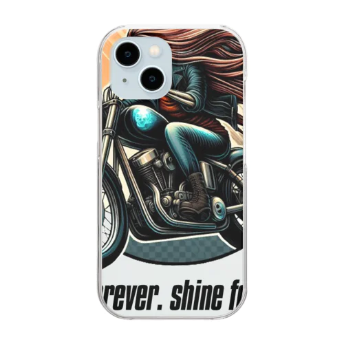 ride forever. shine forever. be beautiful forever! Clear Smartphone Case