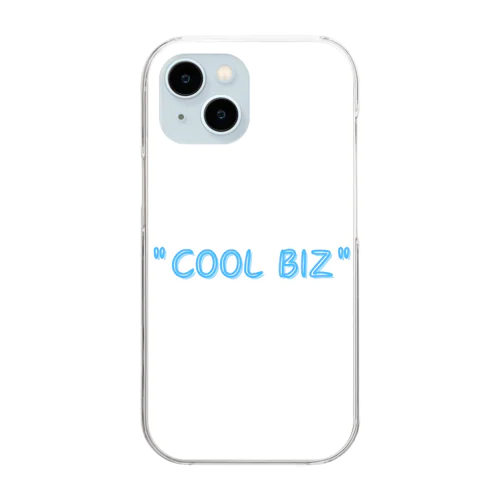 "Cool Biz" Clear Smartphone Case