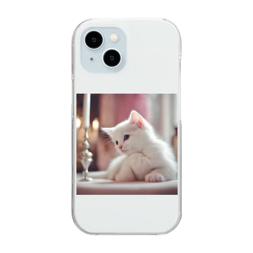 姫ねこ Clear Smartphone Case