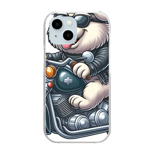 ちょい悪オヤジ犬 Clear Smartphone Case