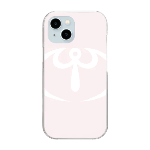 Maison de Yorimichi ピンクロゴ ver Clear Smartphone Case