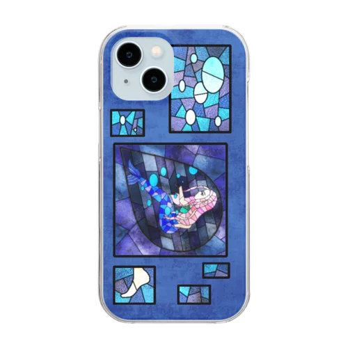 人魚姫 Clear Smartphone Case