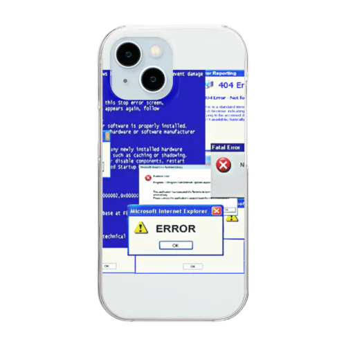 …error… Clear Smartphone Case