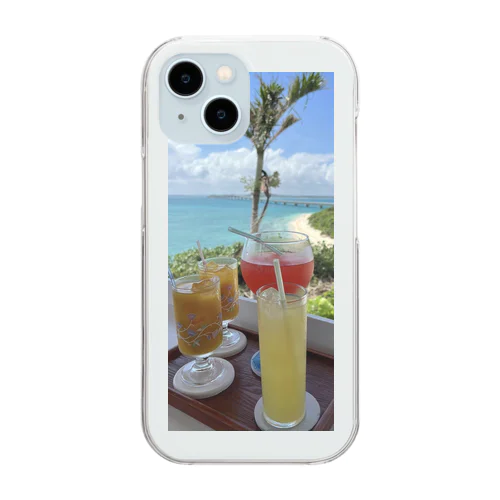 南国、トロピカール🏝️ Clear Smartphone Case