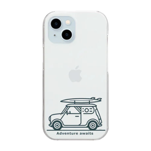 Adventure awaits Clear Smartphone Case