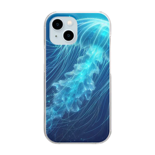 海中の輝き Clear Smartphone Case