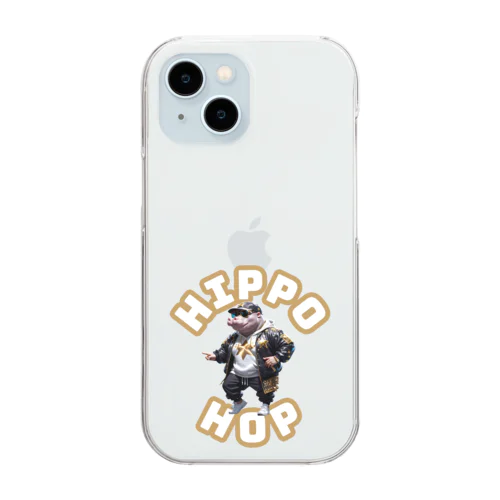 HIPPO HOP② Clear Smartphone Case