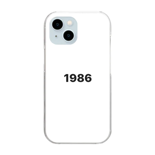 1986 Clear Smartphone Case