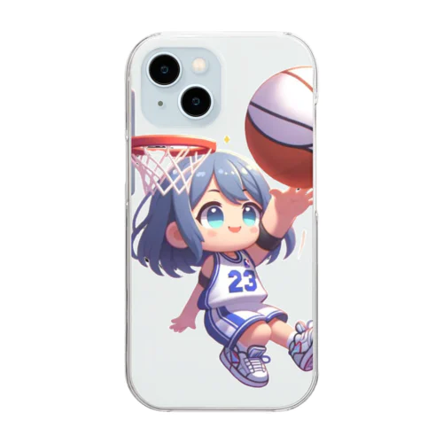 ガールズバスケット 05 Clear Smartphone Case