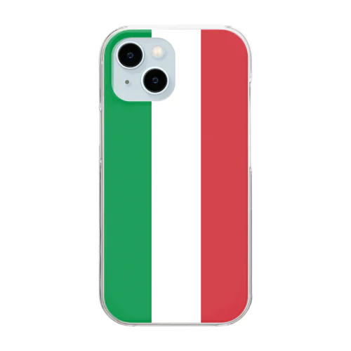 イタリアの国旗 Clear Smartphone Case