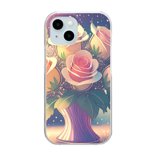 シャイニー🌹ローズ Clear Smartphone Case