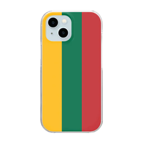 リトアニアの国旗 Clear Smartphone Case