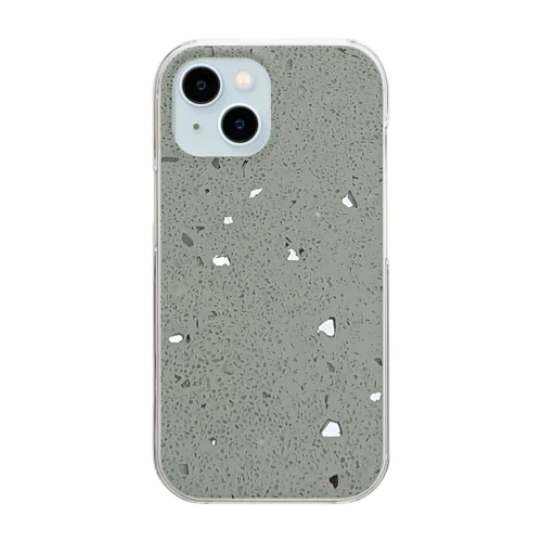 左官の壁　KAGAMI Clear Smartphone Case