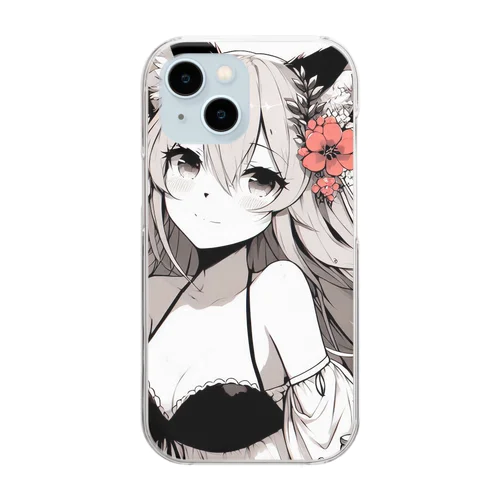 Foxgirl.summer1 Clear Smartphone Case