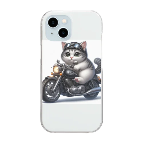 ライダーCAT Clear Smartphone Case