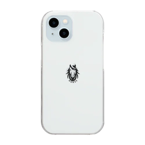 horse Clear Smartphone Case