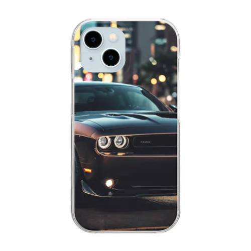 ダッジチャレンジャー　車好き Clear Smartphone Case