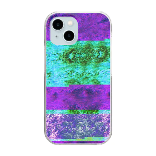 purply sky scene Ⅱ #4 Clear Smartphone Case